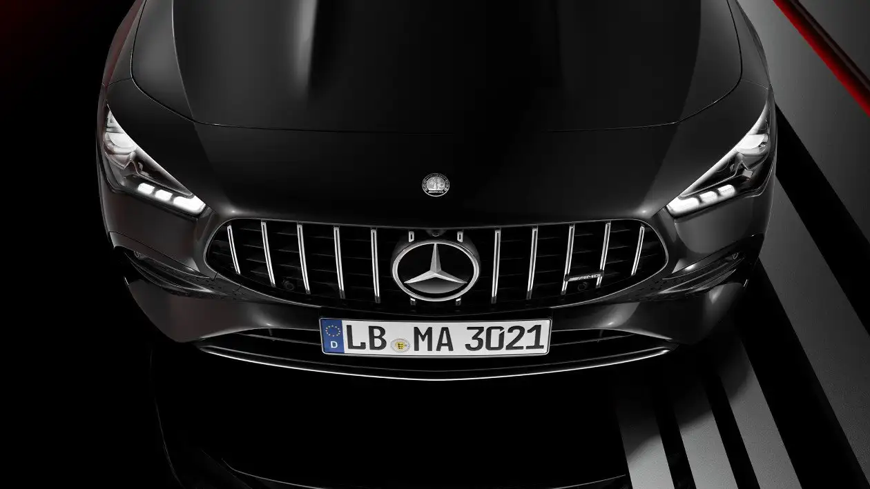 Galerie AMG CLA shooting brake mercedes-benz chevalley - Vue avant