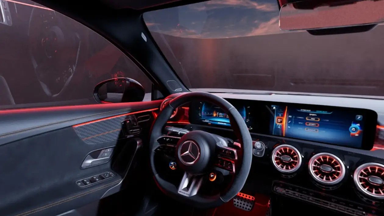 Galerie AMG classe a compact mercedes-benz chevalley - Vue intérieur