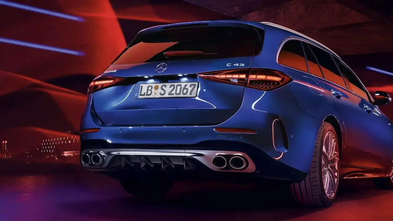 Galerie AMG classe c break mercedes-benz chevalley - Vue arrière
