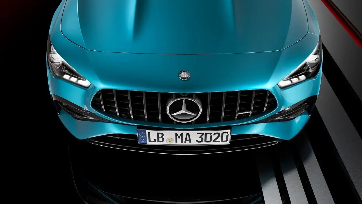 Galerie AMG CLA coupé mercedes-benz chevalley - Vue avant