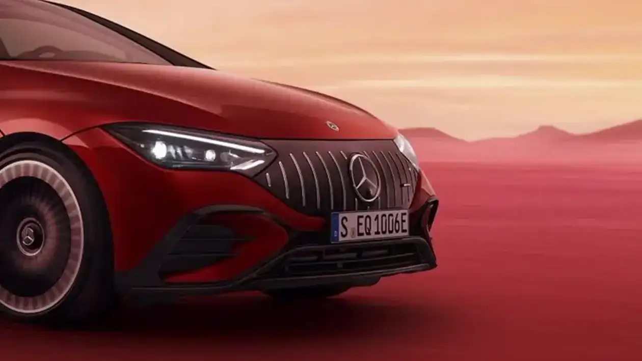 Galerie AMG EQS mercedes-benz chevalley - Vue avant