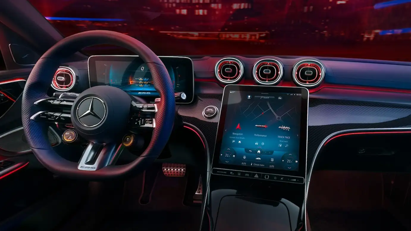 Mercedes-Benz Chevalley AMG classe c break - technologies