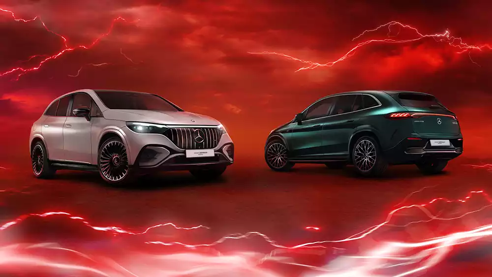 Mercedes-AMG EQE 43 4MATIC et 53 4MATIC+ groupe chevalley