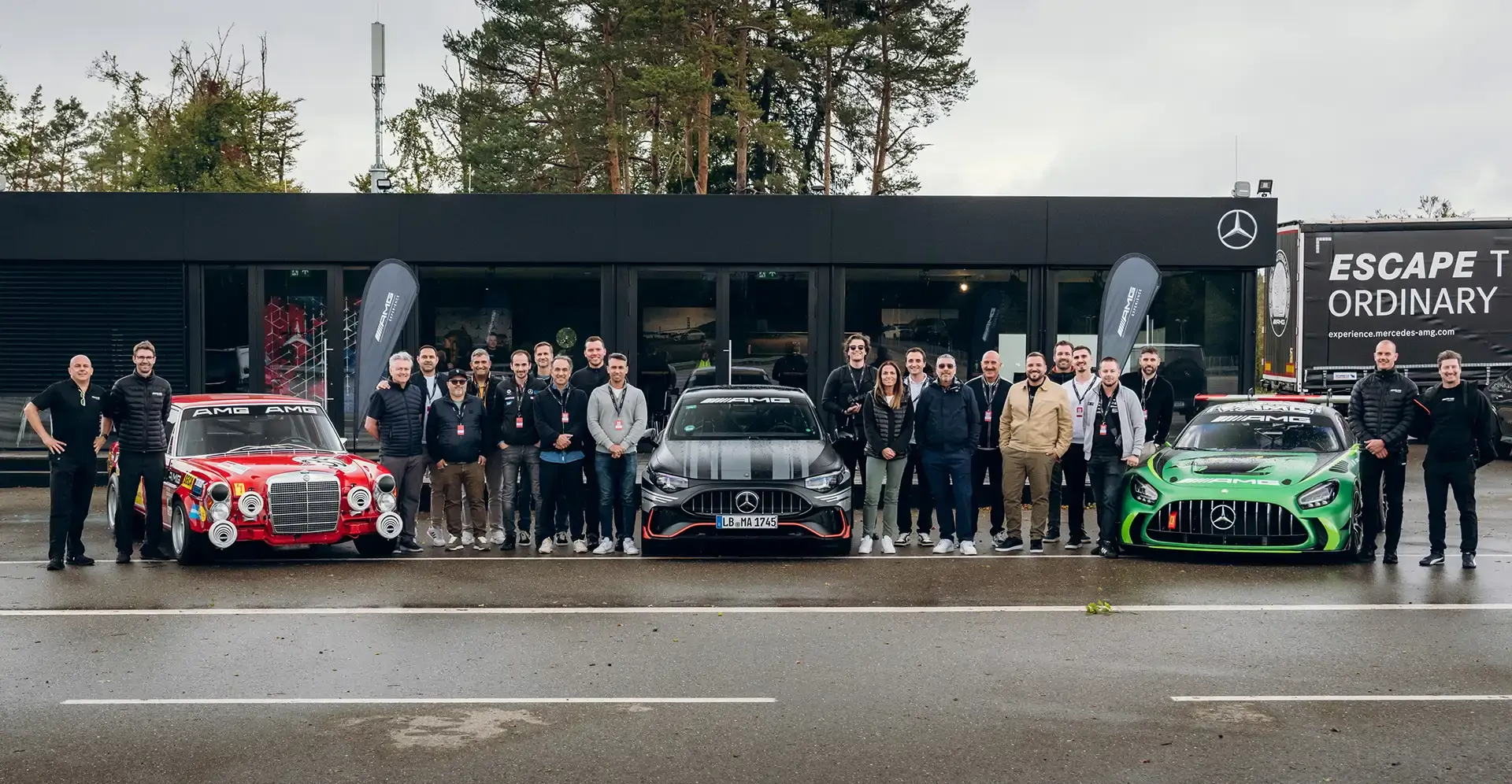 Participants de l'AMG Performance Tour 2026 du Groupe Chevalley