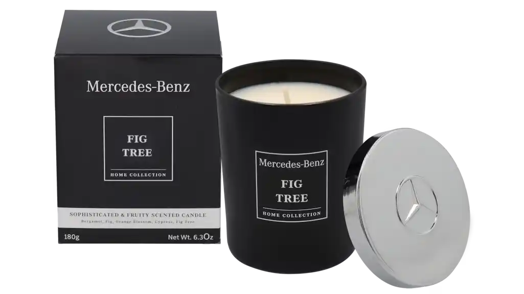 Bougie parfumée, Figuier mercedes-Benz