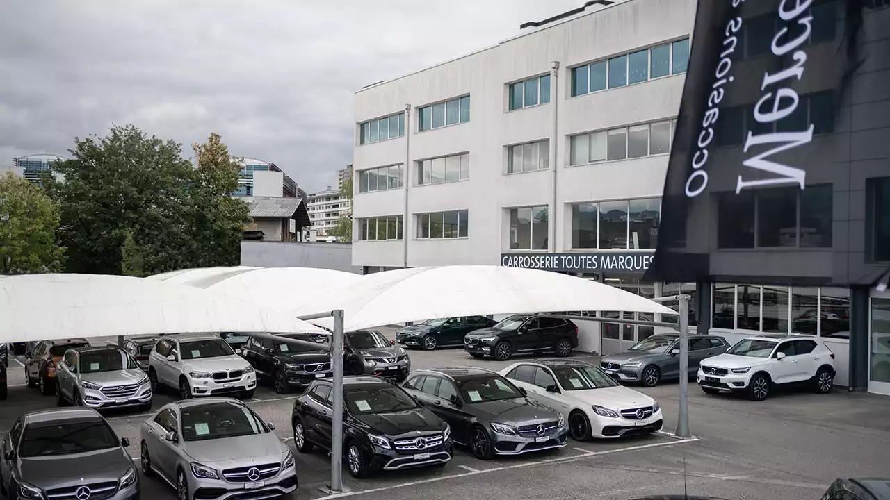 parc occasion Mercedes-Benz Certified Grimm Centre au Petit-Lancy