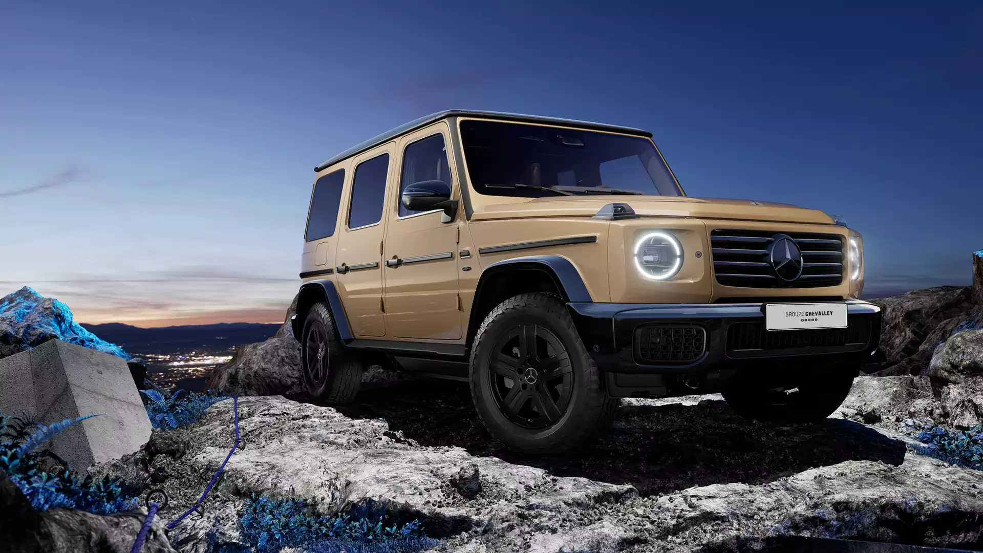 Mercedes-Benz G 580 dotée de la technologie EQ.