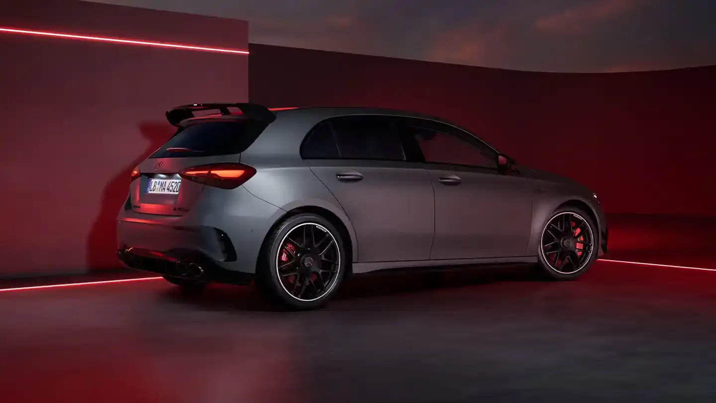 Mercedes-AMG A 45 S 4MATIC+ à l'AMG Performance Center de Genève