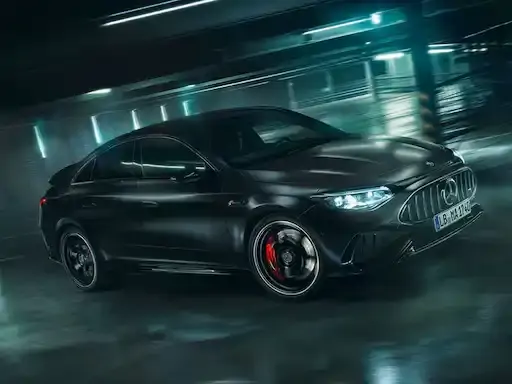 Suspension adaptative de la CLA 45 AMG berline électrique