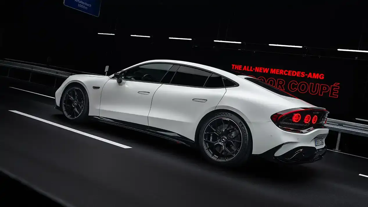 Lignes extérieurs de la AMG GT 4 portes MY26