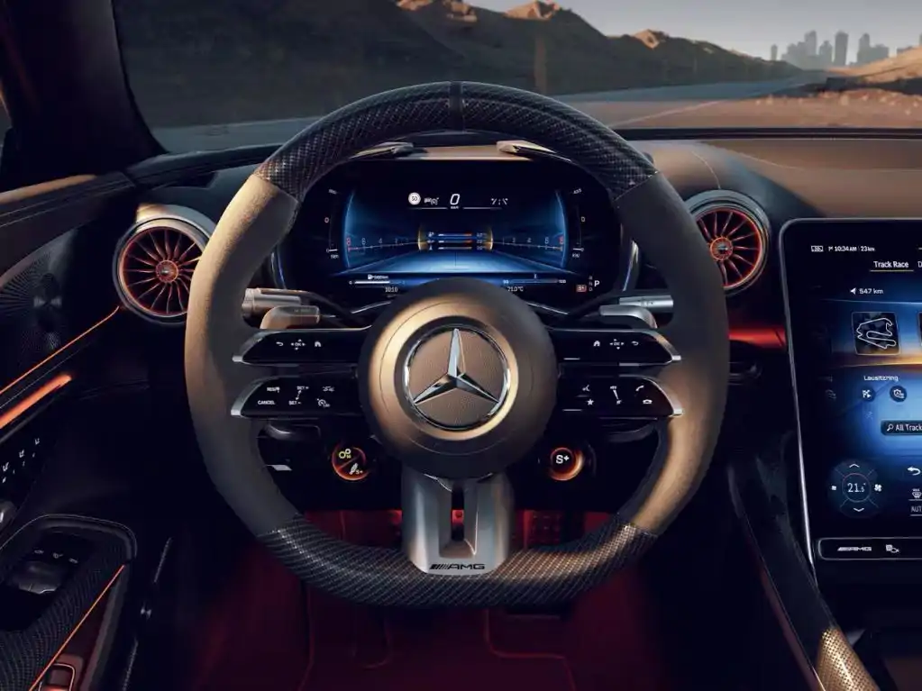 Volant AMG Performance de la Mercedes-AMG GT Coupé