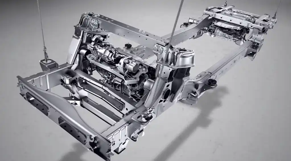 Essieu arrière fixe de la Mercedes-Benz Classe G avec technologie EQ
