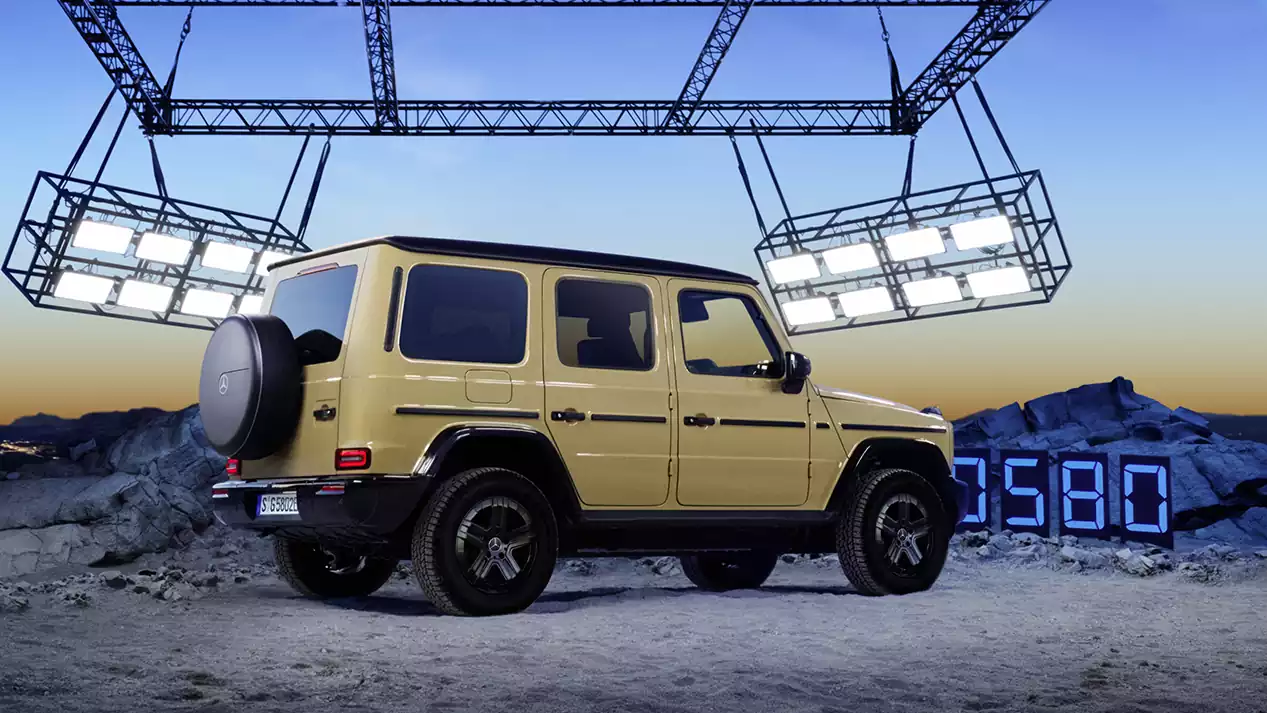 Classe G 100 % électrique sous les projecteurs à Genève