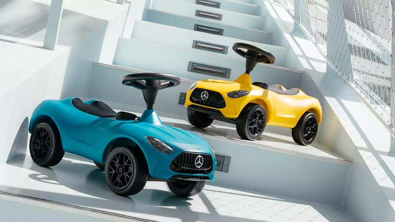 Trotteur Mercedes-Benz de la boutique du Groupe CHevalley à Genève