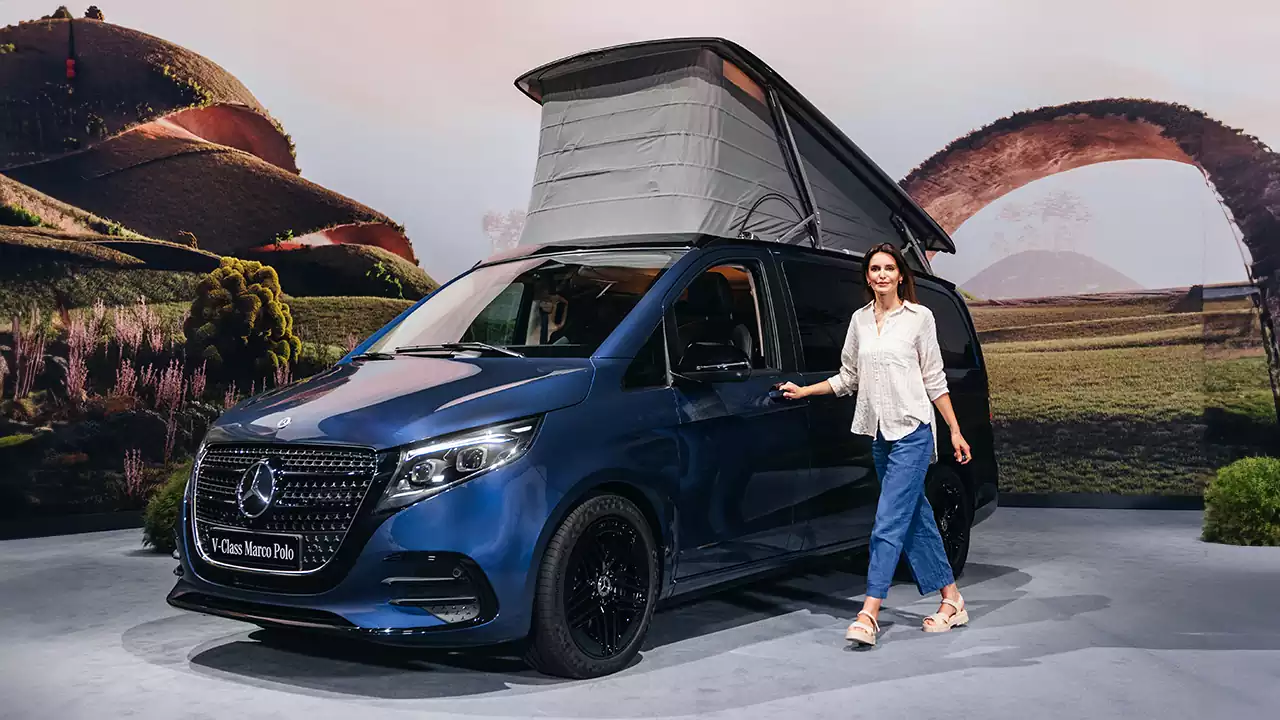 Présentation du Mercedes-Benz Classe V Marco Polo 2023
