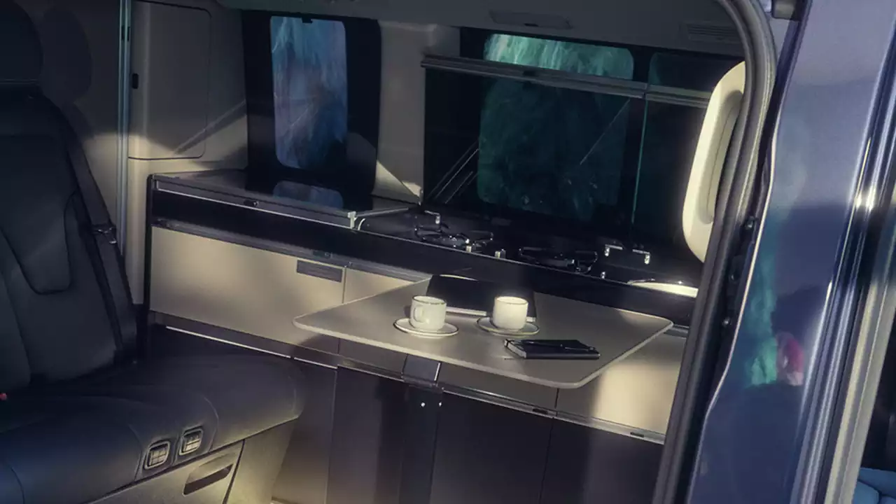 Cuisine véhicule de loisirs Mercedes-Benz Classe V Marco Polo à Genève