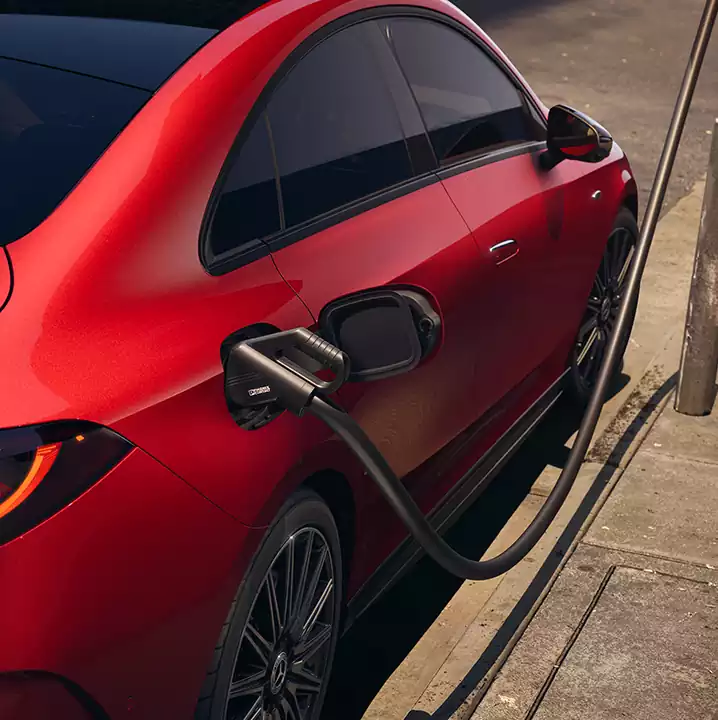 Mercedes CLA électrique avec technologie EQ en charge