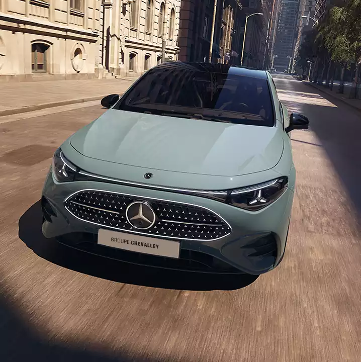 Mercedes CLA électrique avec technologie EQ en charge