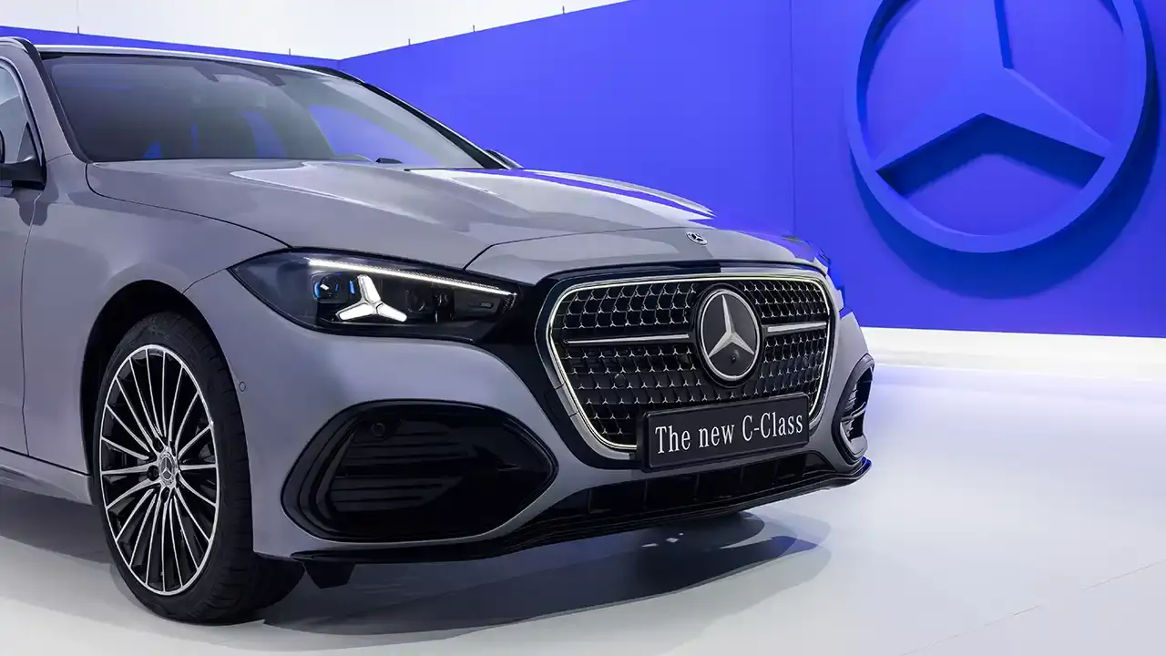 calandre de la nouvelle Classe C Mercedes