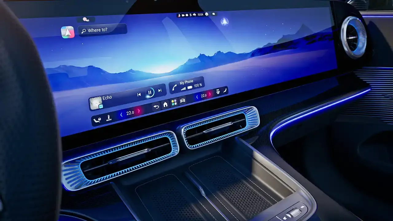 Hyperscreen MBUX DU Classe C electric MY 2026