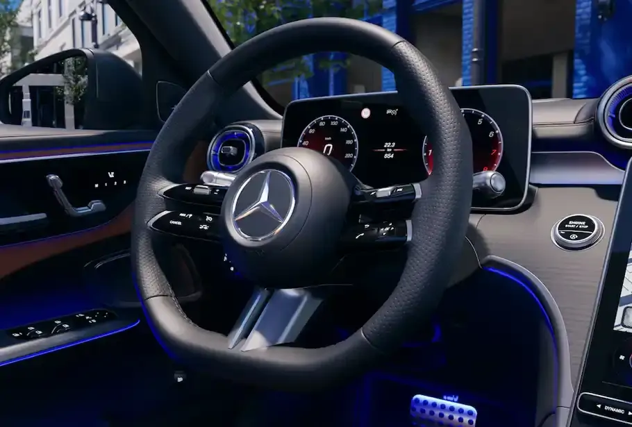 Volant sport multifonction de la Classe C