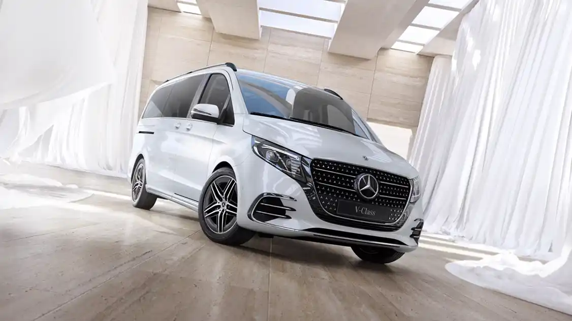 L'extérieur de Mercedes Classe V disponible dans les garages du Groupe Chevalley