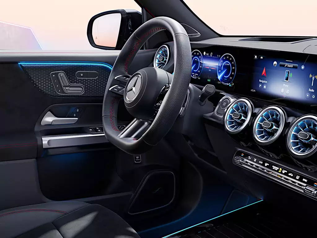 Galerie EQB mercedes-benz chevalley - Vue intérieur