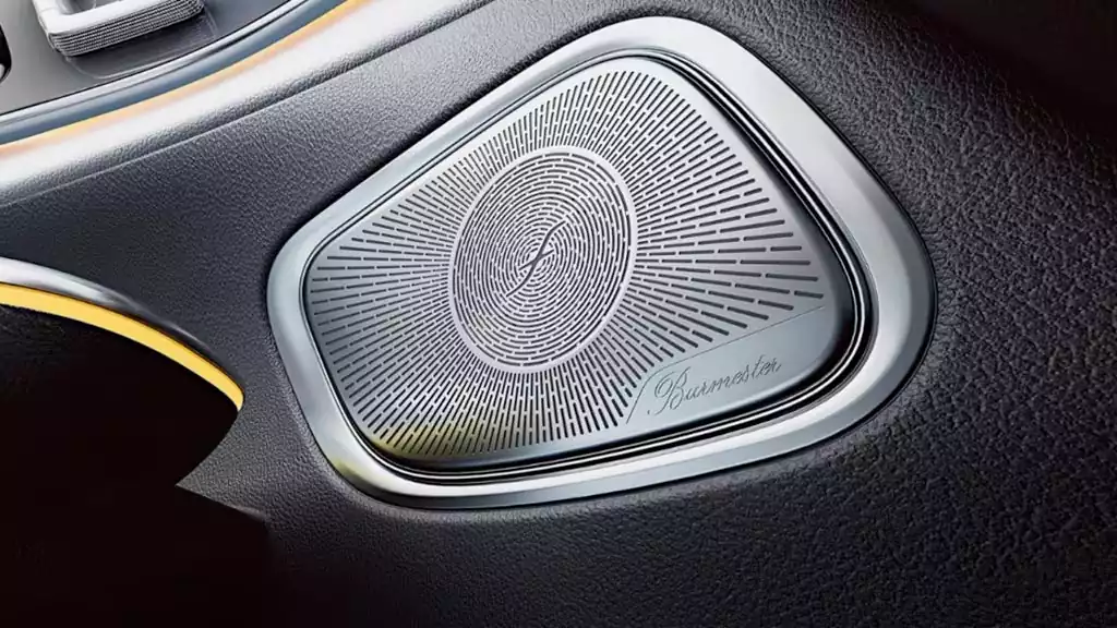 système de sonorisation Burmester de la Mercedes Glc Coupé à Genève