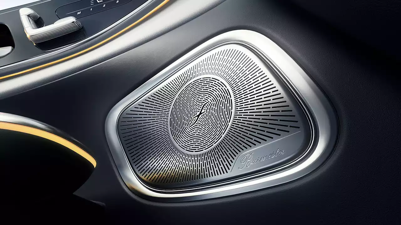 Système audio Burmester du Mercedes GLC Coupé