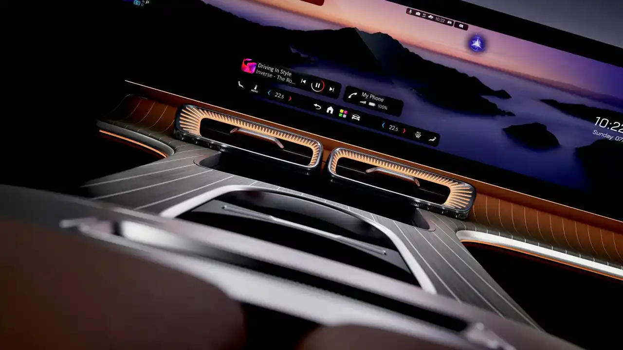 Hyperscreen MBUX DU GLC electric MY 2026