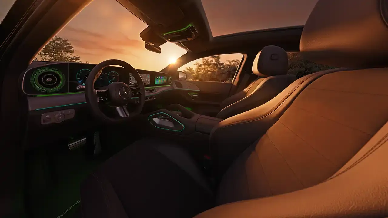 Mercedes Benz Chevalley | GLE Coupé vue boutons portière conducteur