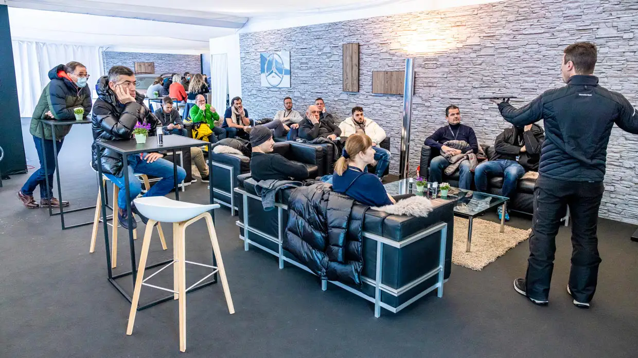 Mercedes Winter Experience 2022 debrief