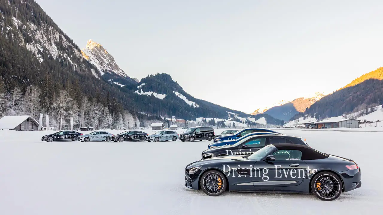 Mercedes Winter Experience 2022 in Gstaad