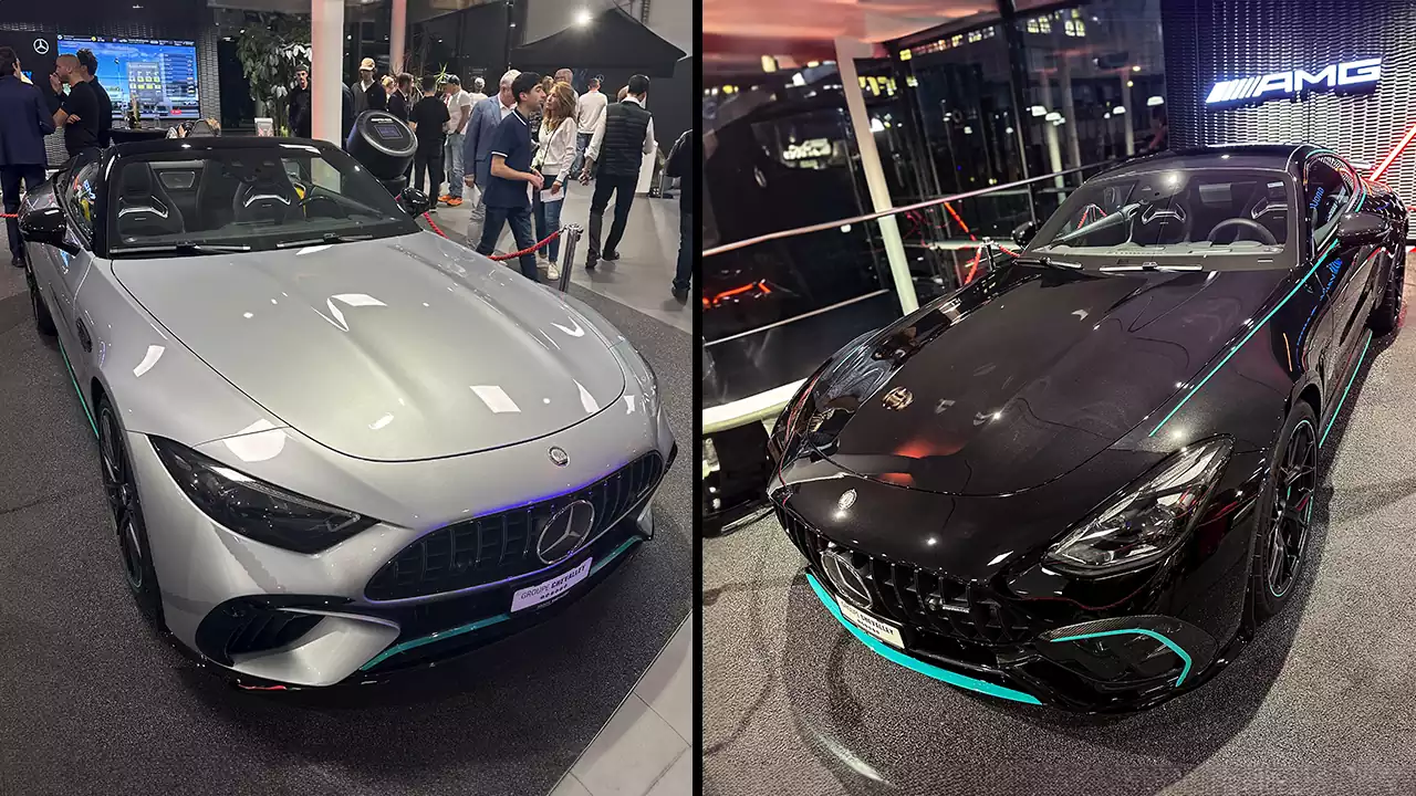 SL 63 Motorsport Collector's Edition et une AMG GT 63 PRO