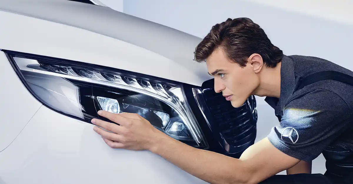Atelier carrosserie Mercedes-Benz Groupe Chevalley