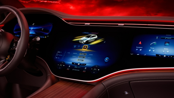 Mercedes-AMG EQE SUV 4MATIC tableau de bord