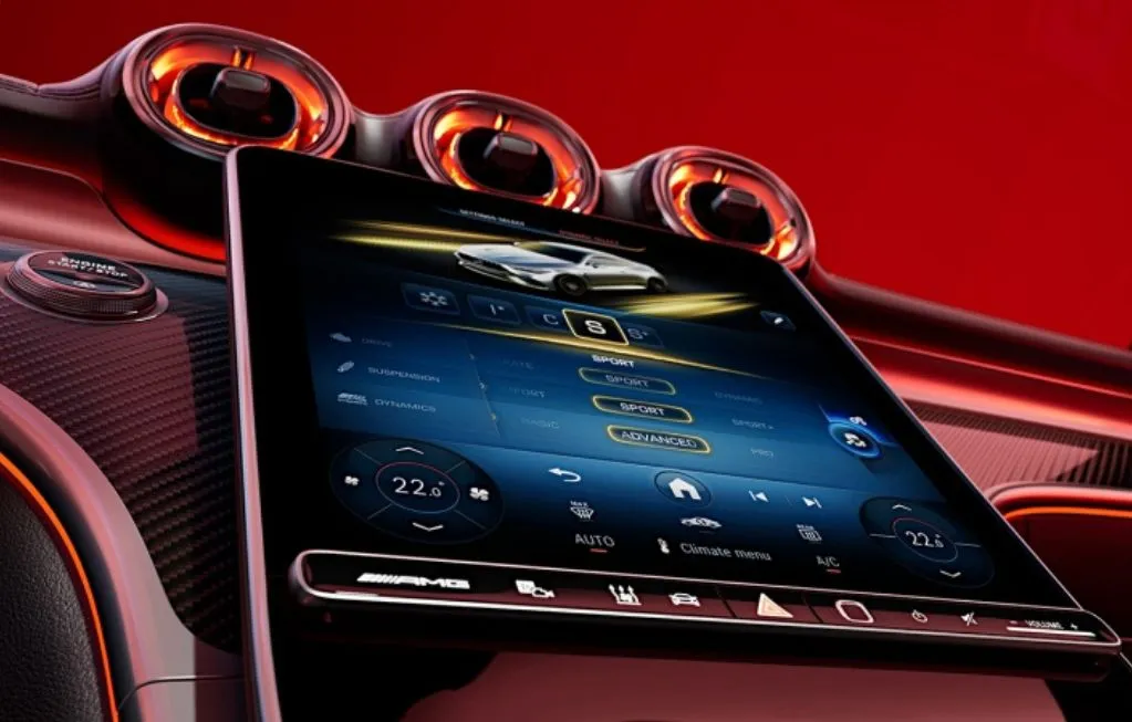 Tablette Mercedes-AMG CLE 53 Coupé du Groupe Chevalley en Suisse