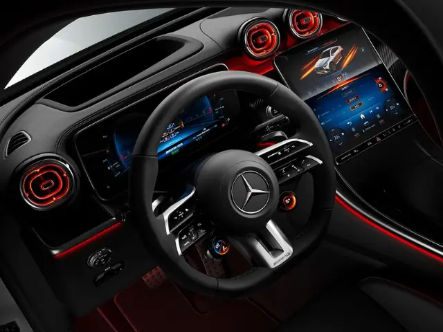 Mercedes-Benz GLC AMG Coupé volant