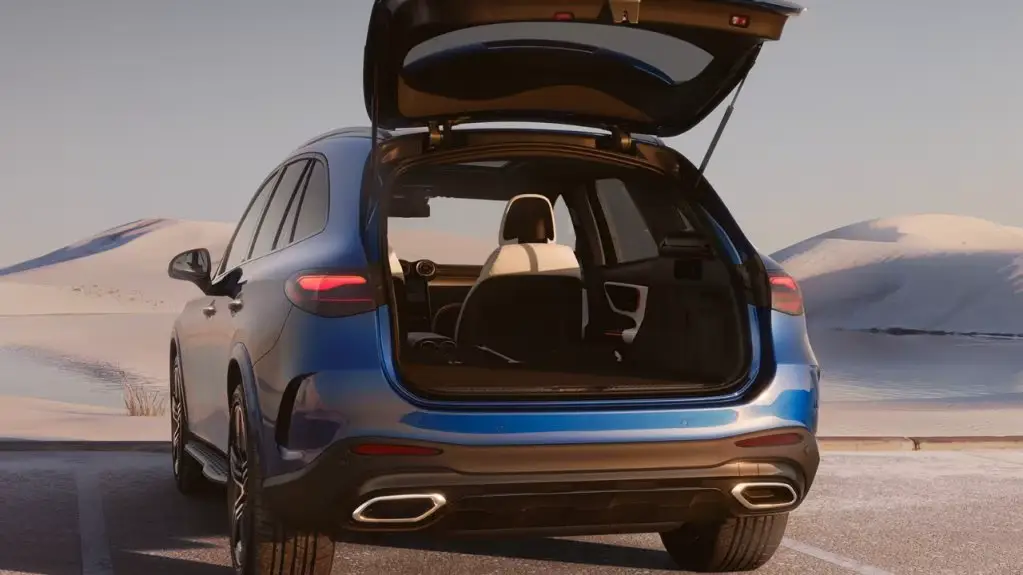 Mercedes Benz Chevalley | GLC SUV vue coffre ouvert