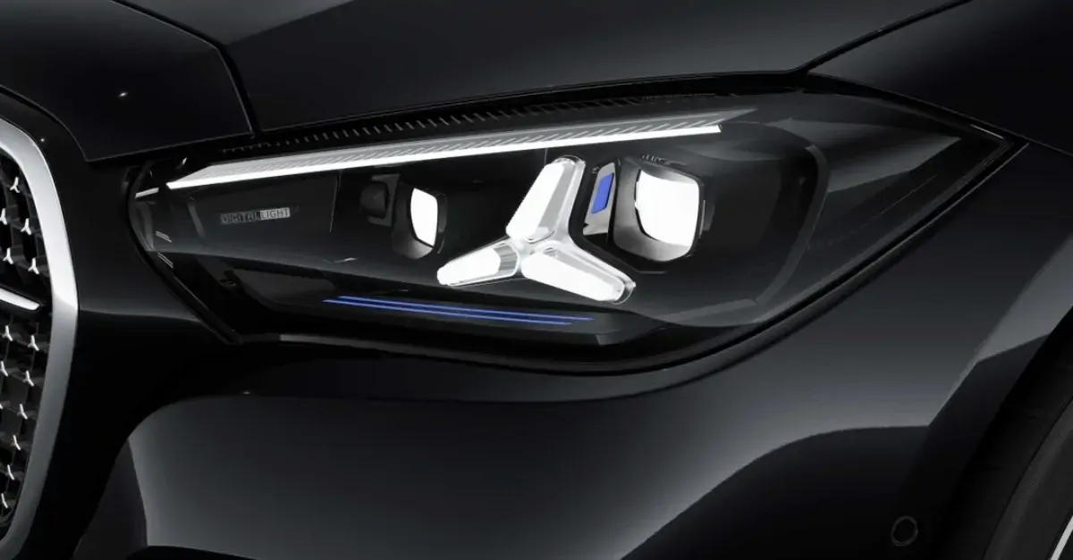 explication du système d'éclairage digital light by Mercedes-Benz