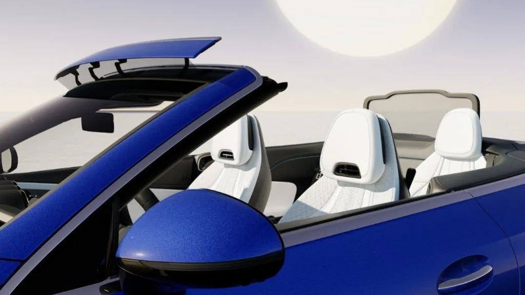 Intérieur de la Mercedes Classe CLE Cabriolet