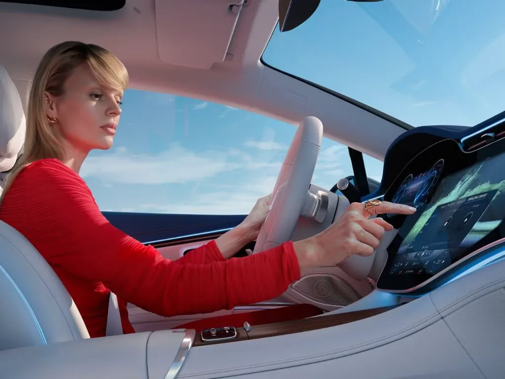 Mercedes Benz Chevalley | EQS Berline vue conducteur