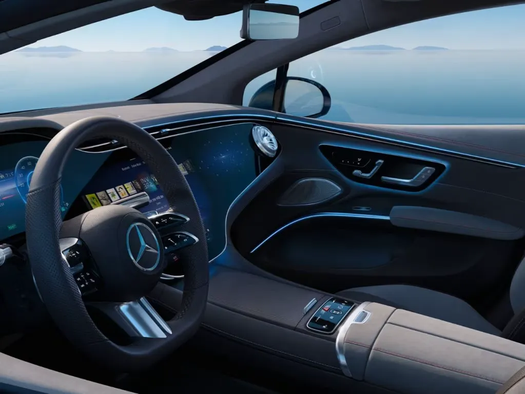 Mercedes Benz Chevalley | EQS Berline vue volant