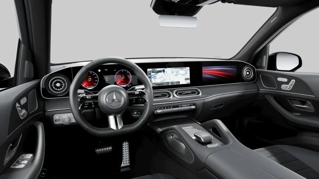 Mercedes-Benz GLE SUV intérieur 
