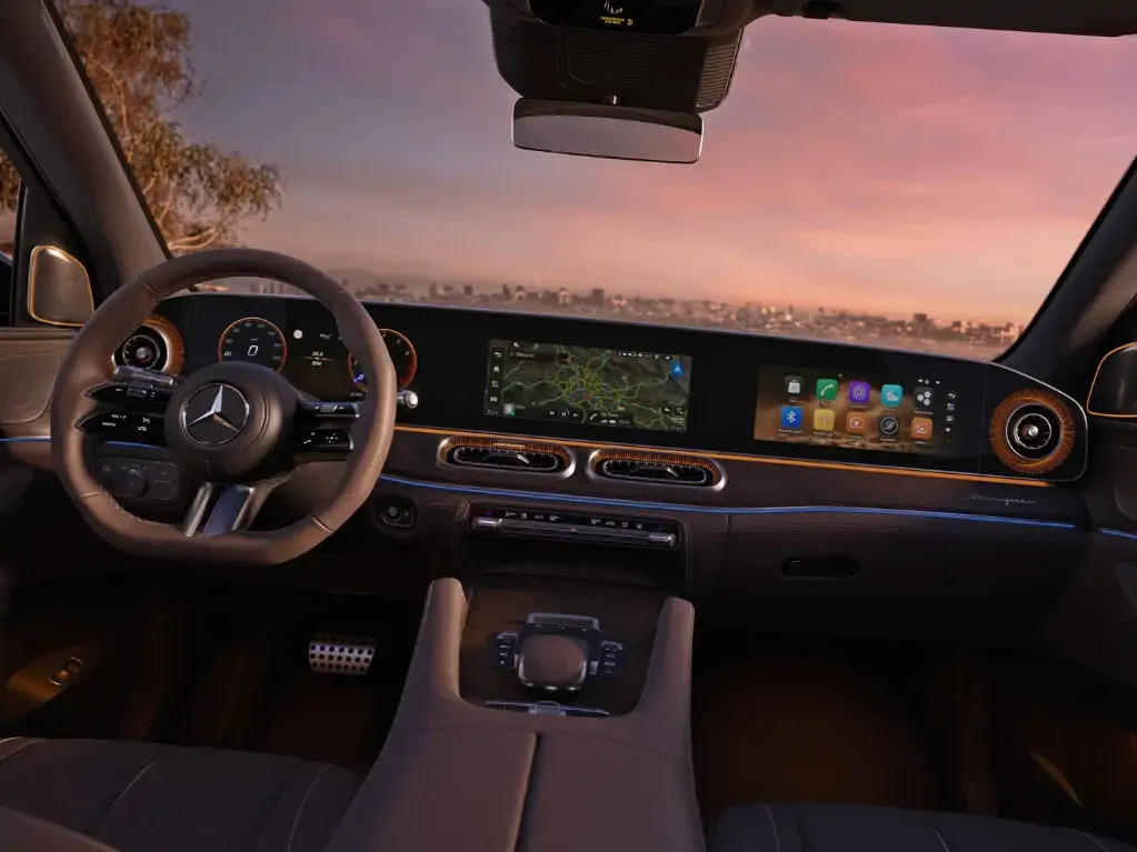 Mercedes Benz Chevalley | GLS SUV vue ecran interieur