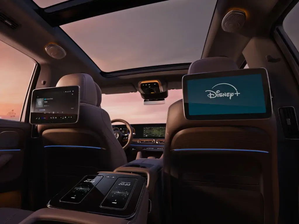 Mercedes Benz Chevalley | GLS SUV vue ecrans arriere