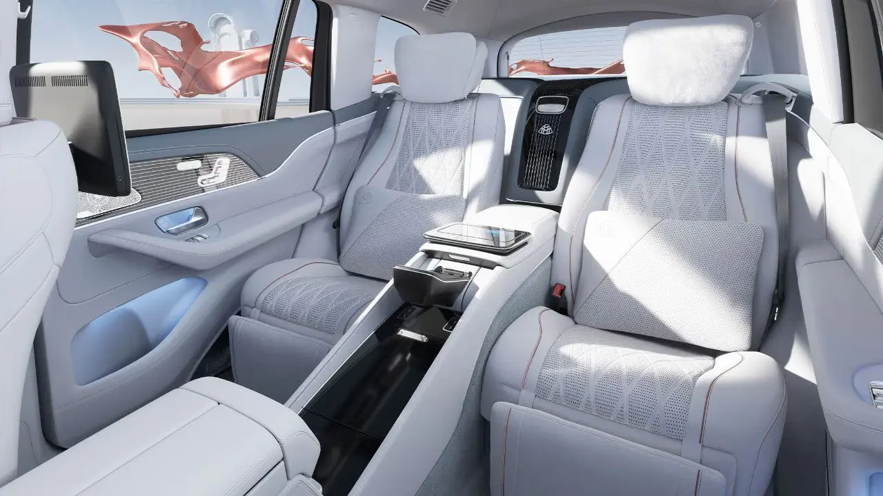 La perfection dans l'habitacle Maybach