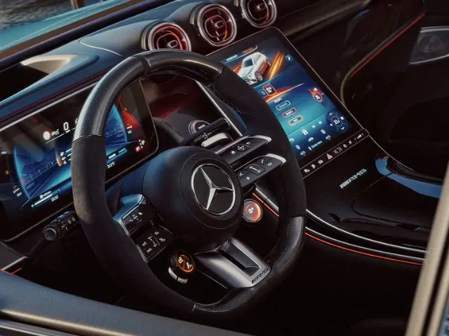 Mercedes-Benz GLC AMG Coupé volant