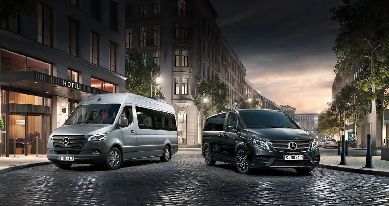 Classe V et Sprinter Mercedes-Benz