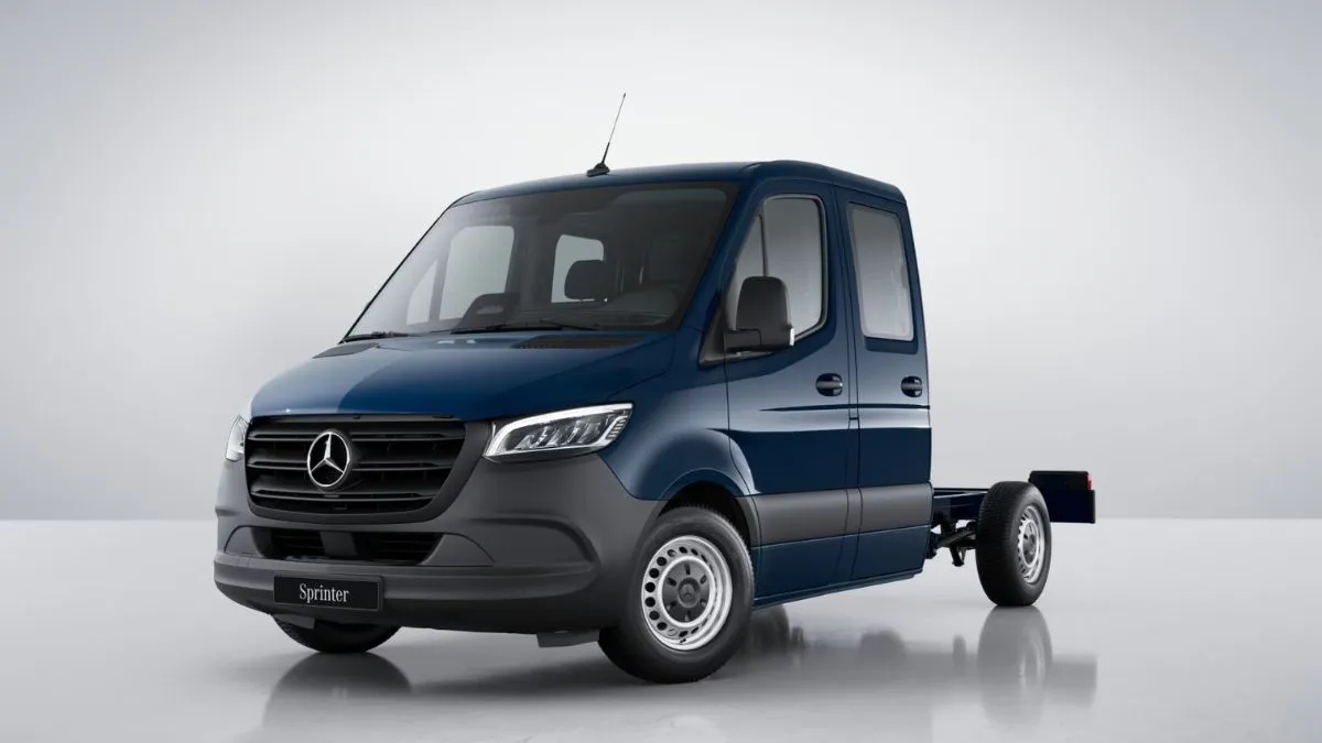 Mercedes Benz Chevalley | Sprinter Plateau vue 3/4 avant gauche